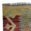 Handmade Multi Kilim Geometric 2x4 ft