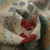 Handmade Multi Kilim Geometric 2x4 ft