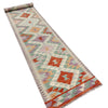 Handmade Multi Kilim Geometric 16' Runner
