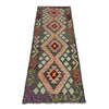Handmade Multi Kilim Geometric 6' Runner