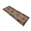 Handmade Multi Kilim Geometric 6' Runner