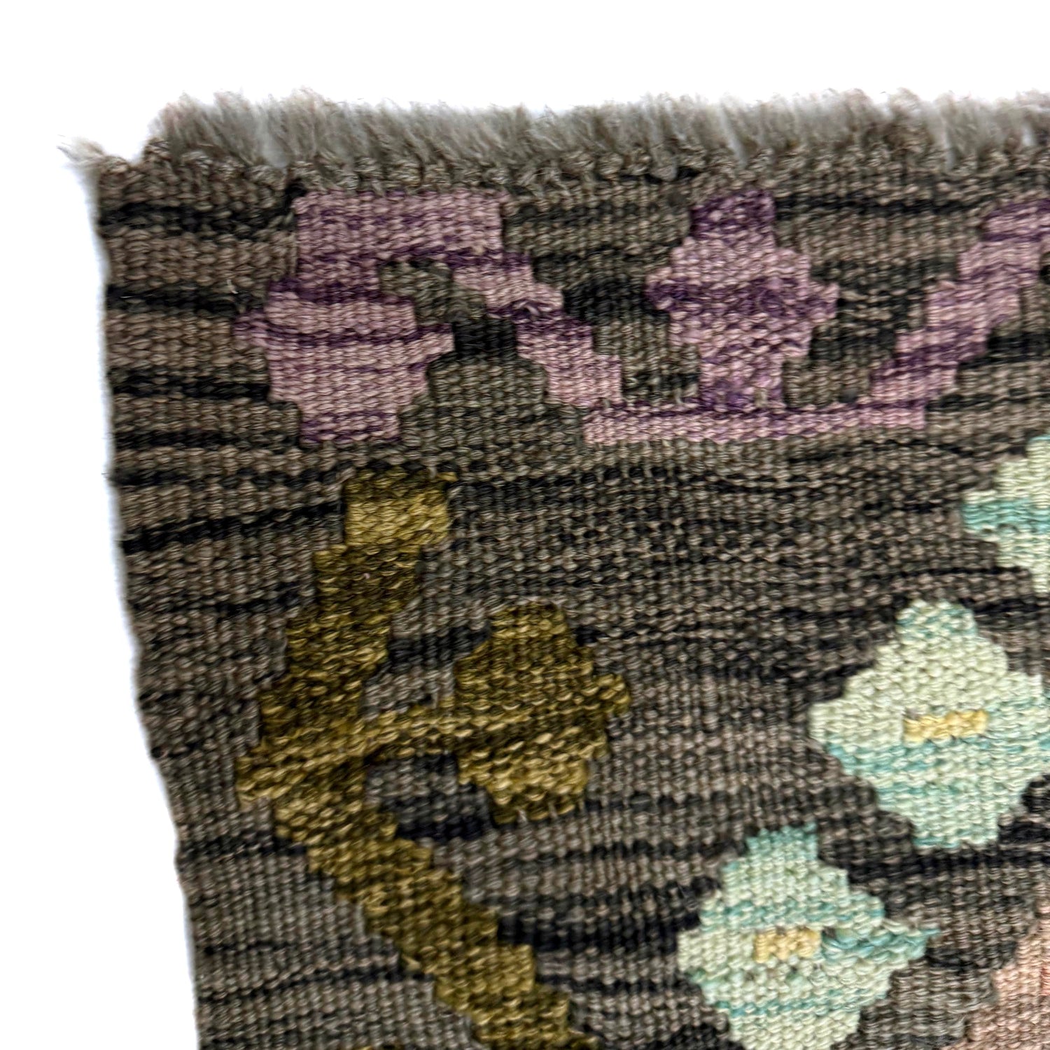 Handmade Multi Kilim Geometric 6' Runner