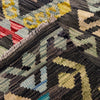 Handmade Multi Kilim Geometric 10' Runner