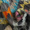 Handmade Multi Kilim Geometric 10' Runner