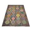 Handmade Multi Kilim Geometric 5x8 ft