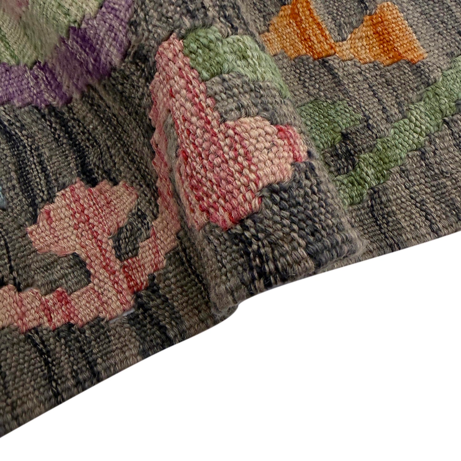 Handmade Multi Kilim Geometric 5x8 ft