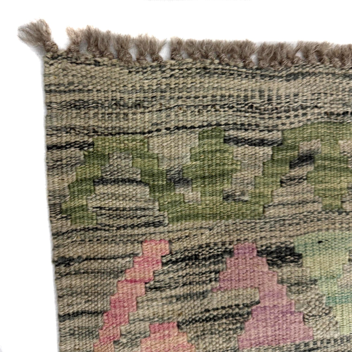Handmade Multi Kilim Geometric 4x7 ft