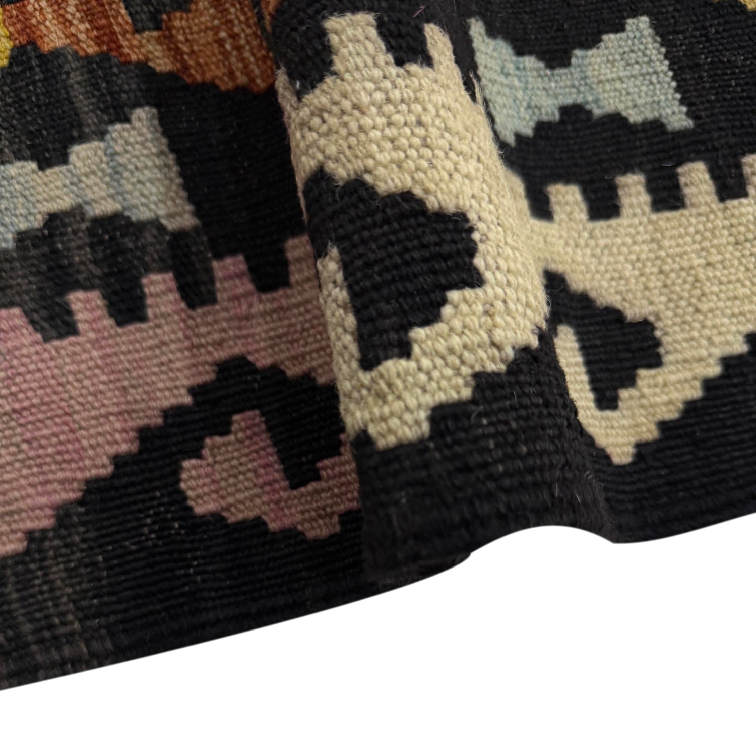 Handmade Multi Kilim Geometric 9x12 ft