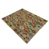 Handmade Multi Kilim Geometric 4x7 ft