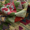 Handmade Multi Kilim Geometric 4x7 ft