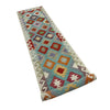 Handmade Multi Kilim Geometric 13' Runner