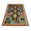 Handmade Multi Kilim Geometric 3x5 ft