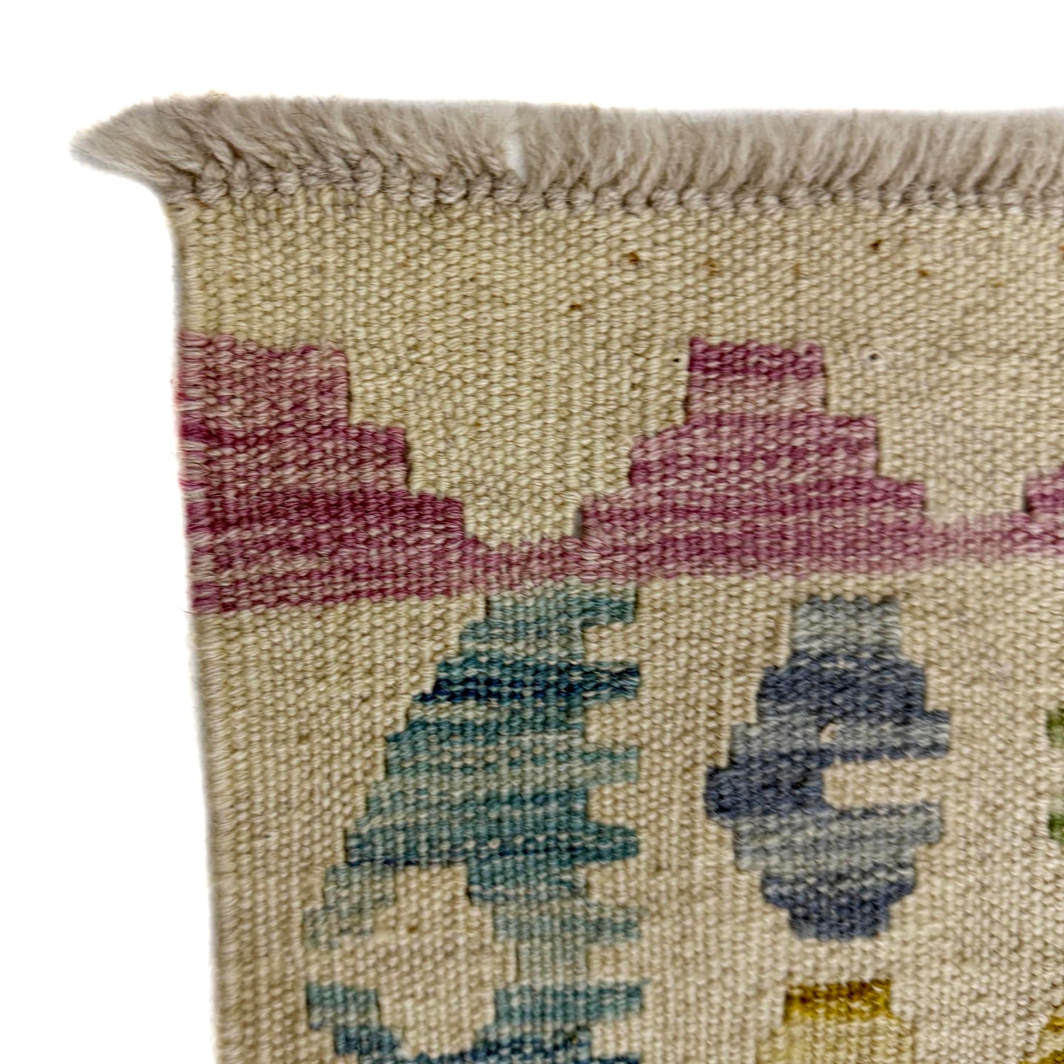 Handmade Multi Kilim Geometric 10' Runner