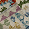 Handmade Multi Kilim Geometric 10' Runner