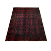 Kashan Area Rug Handmade Multi Medallion 5x8 ft