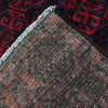 Kashan Area Rug Handmade Multi Medallion 5x8 ft