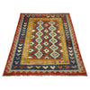 Handmade Multi Kilim Geometric 5x8 ft