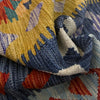 Handmade Multi Kilim Geometric 5x8 ft