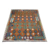 Handmade Multi Kilim Geometric 5x8 ft