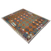 Handmade Multi Kilim Geometric 5x8 ft