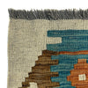 Handmade Multi Kilim Geometric 5x8 ft