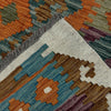 Handmade Multi Kilim Geometric 5x8 ft