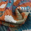 Handmade Multi Kilim Geometric 5x8 ft