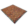 Handmade Multi Kilim Geometric 5x8 ft