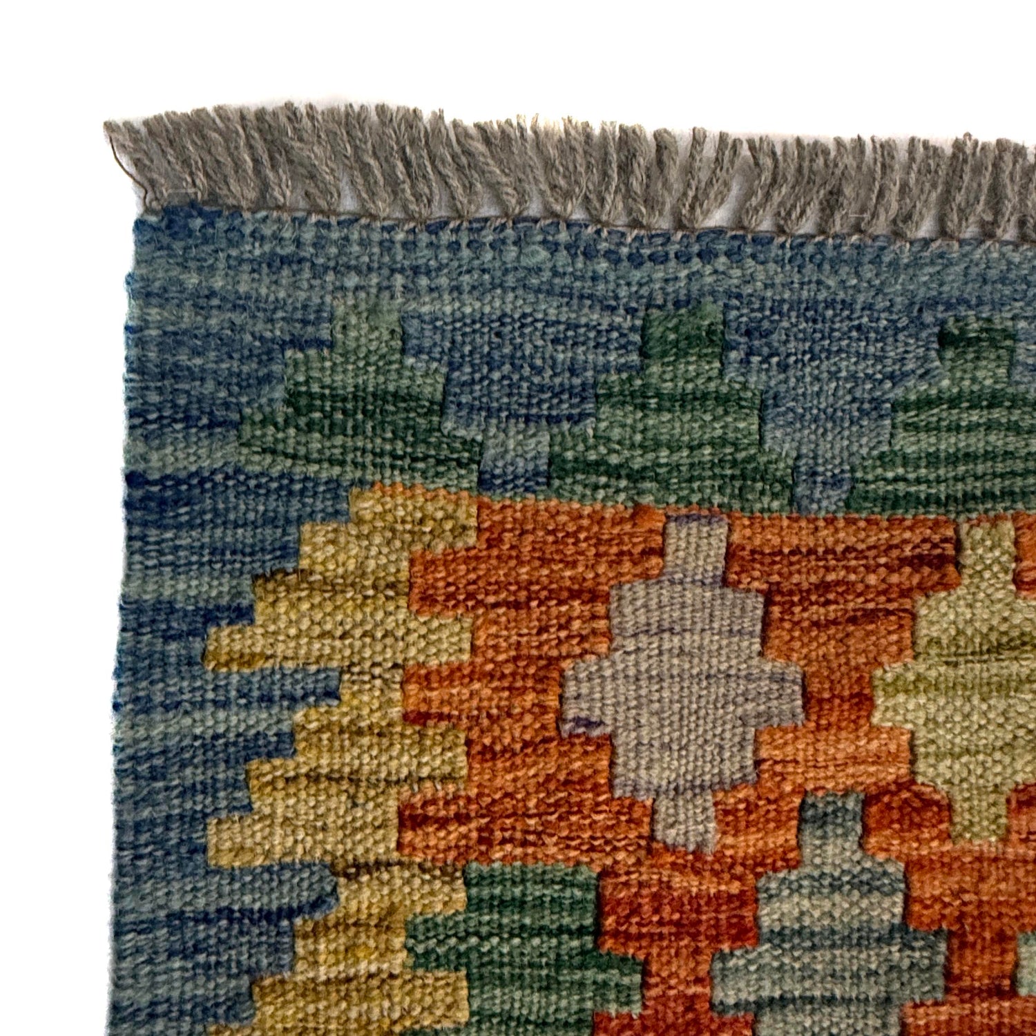 Handmade Multi Kilim Geometric 5x8 ft