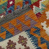Handmade Multi Kilim Geometric 5x8 ft