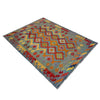 Handmade Multi Kilim Geometric 5x8 ft