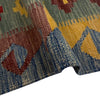 Handmade Multi Kilim Geometric 5x8 ft