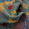 Handmade Multi Kilim Geometric 5x8 ft