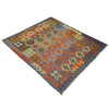 Handmade Multi Kilim Geometric 5x8 ft