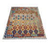 Handmade Multi Kilim Geometric 5x8 ft