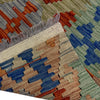 Handmade Multi Kilim Geometric 5x8 ft