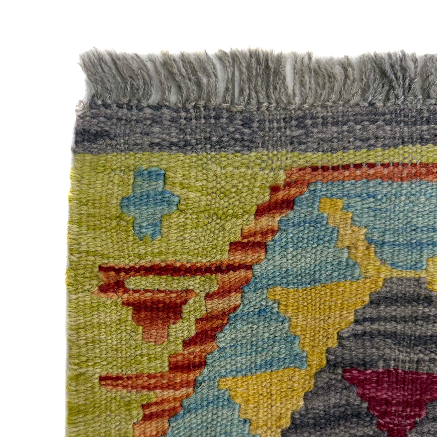 Handmade Multi Kilim Geometric 5x8 ft