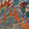Handmade Multi Kilim Geometric 5x8 ft