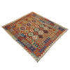 Handmade Multi Kilim Geometric 5x8 ft
