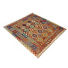 Handmade Multi Kilim Geometric 5x8 ft