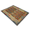 Handmade Multi Kilim Geometric 5x8 ft
