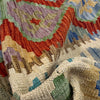 Handmade Multi Kilim Geometric 5x8 ft
