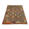 Handmade Multi Kilim Geometric 5x8 ft