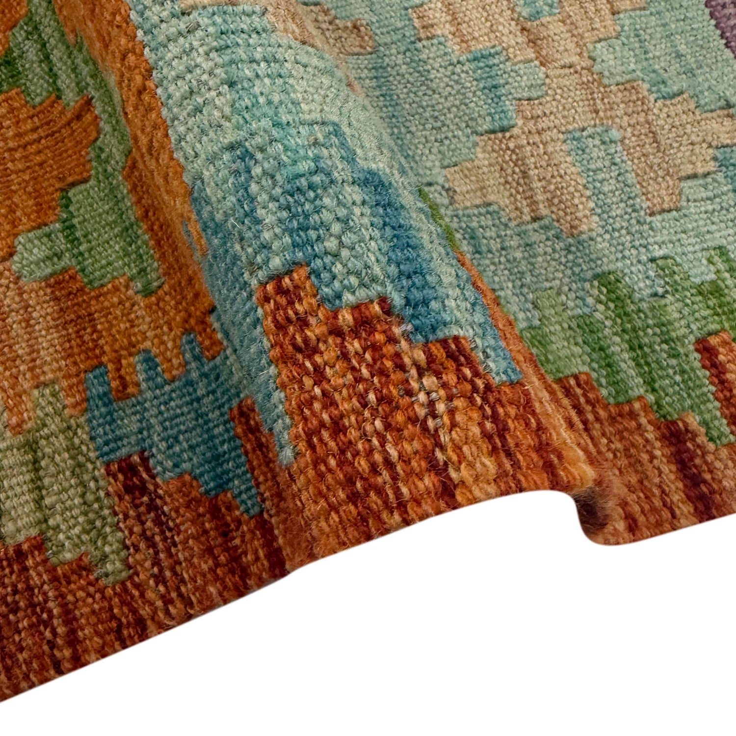 Handmade Multi Kilim Geometric 5x8 ft