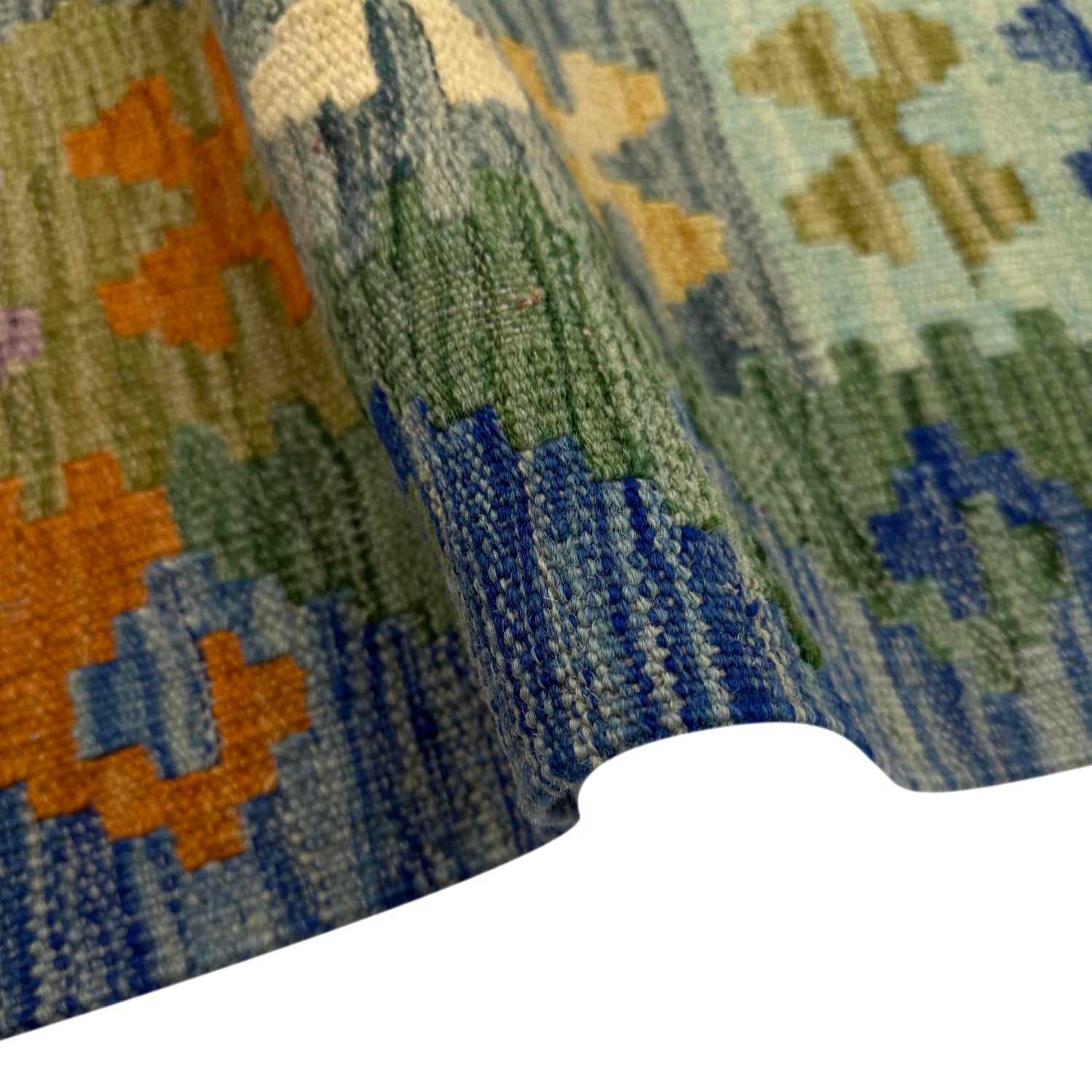 Handmade Multi Kilim Geometric 5x8 ft