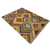 Handmade Multi Kilim Geometric 4x6 ft