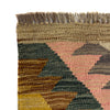 Handmade Multi Kilim Geometric 4x6 ft