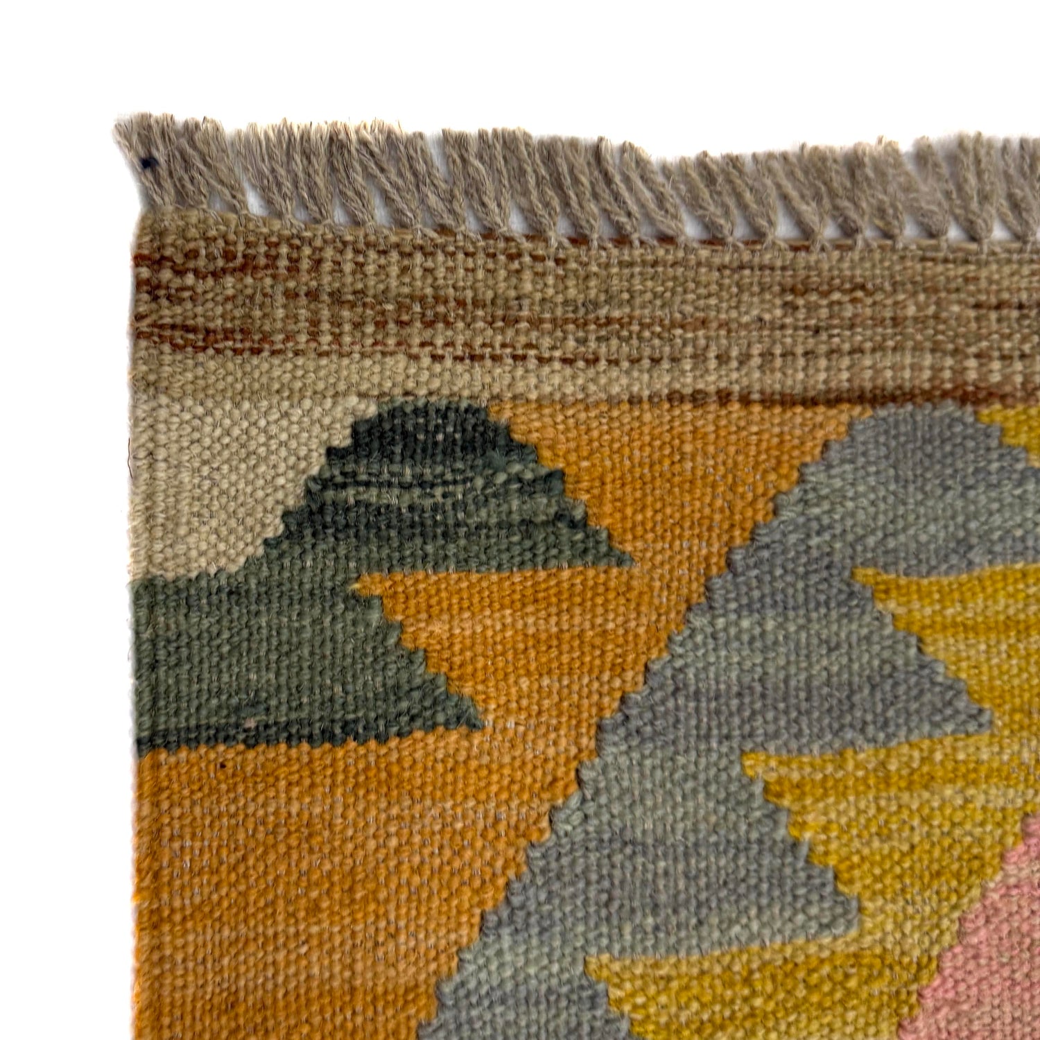 Handmade Multi Kilim Geometric 4x6 ft
