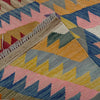 Handmade Multi Kilim Geometric 4x6 ft