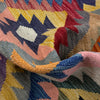 Handmade Multi Kilim Geometric 4x6 ft